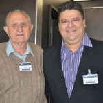 André Krammel, da Abav-SC com Colombo Cialdini, da Abav-CE
