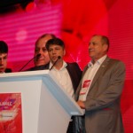 Bruno Hebert, ex-presidente da Unedestinos, e Toni Sando, atual presidente da Unedestinos