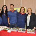 Mônica Castro, Patrícia Ramos, Maurício Ponte, Heloísa Carajuru, Celene Fernandes e Cristina Marinho, da Nice Via Apia