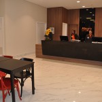 Recepção do hotel