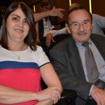Rita Vasconcelos, da Abav-RS com George Irmes, da Abav-RJ