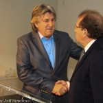 Secretário de Estado de Turismo Leonel Pavan e Valdir Valendowsky