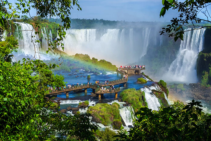 Foz do Iguaçu (PR) tem alta de turistas nacionais 1 As Cataratas do Iguaçu são um dos destinos mais visitados de todo o país