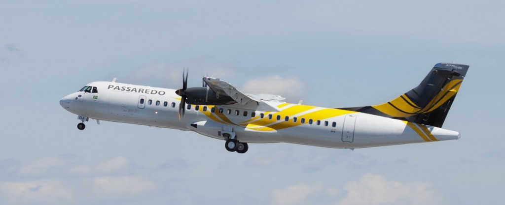 Bradesco BBI sugere possível aquisição da Passaredo pela Azul 1 Voos serão operados com as aeronaves ATR 72, com capacidade para 68 passageiros
