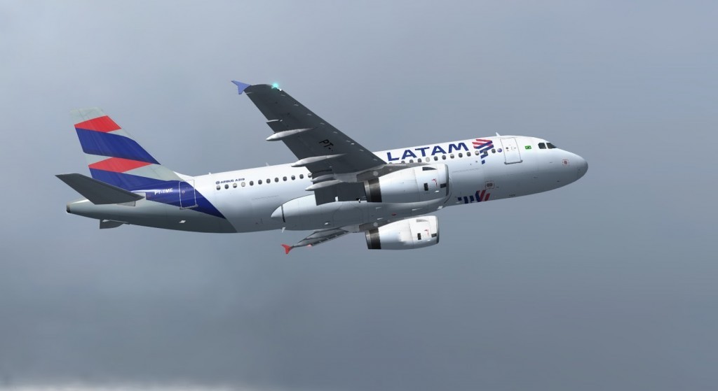 Airbus A319 Latam Brasil