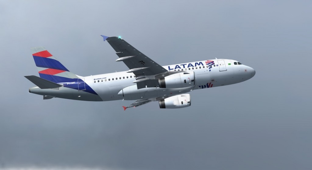 Latam aumentará em 14% a manutenção de aeronaves no MRO de São Carlos-SP 1 Airbus A319 Latam Brasil