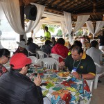 Almoço no restaurante Recanto da Lagoa Almoço no restaurante Recanto da Lagoa