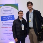 Andre Lima, da Braztoa, e Leonardo Pugliese, do Turismo da Tailândia