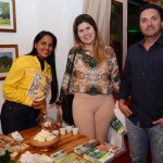 Andrea Scafi, da Scafi Turismo no Marajó, Luciana Gomes e Maximilian Legatzki, da Incentivare Brasil Viagens
