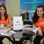 Andressa Feminella e Alexandra Cruz, da Gol
