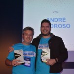 André Pedroso, maior vendedor do produto VHC, com Fábio Cardoso, CEO da VHC