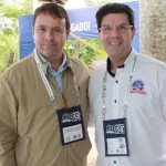 Antônio Lopes, da Casa do Turismo, e Patto, do Beto Carrero