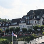 Casario com arquitetura germanica na paisagem Casario com arquitetura germanica na paisagem