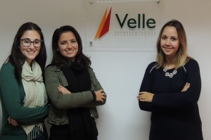 Catia Souza, Andressa Armelin e Paula Trigo, executivas da Velle (Foto: Divulgação)
