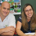 Daniella e Helio Millan, do Refugio do Capitão