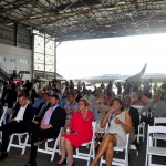 Evento reuniu convidados no hangar de manutenção da Copa Airlines, no Panamá