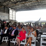 Evento reuniu convidados no hangar de manutenção da Copa Airlines, no Panamá Evento reuniu convidados no hangar de manutenção da Copa Airlines, no Panamá
