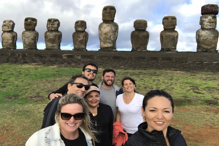 O agentes puderam vivenciar e conhecer de perto um dos monumentos mais emblemáticos da humanidade (Foto: Divulgação)