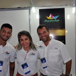 Gilmar Cardoso, Patricia Medina e Marcelo Costa da Angra Lanchas