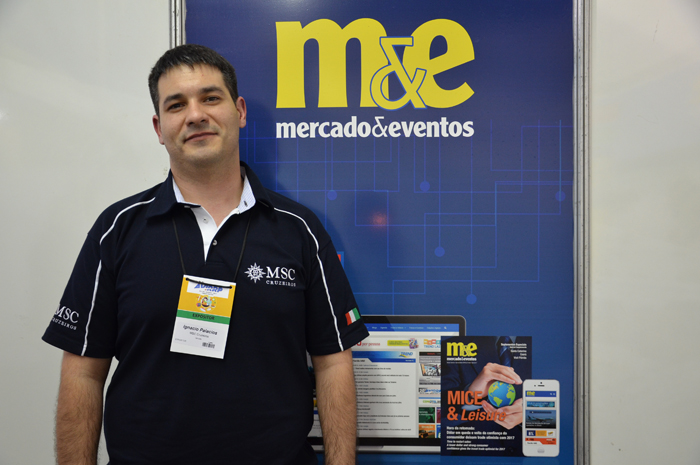 Ignacio Palacios, diretor Comercial e Revenue da MSC