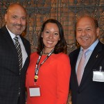 Joe Docal, de Miami, Luisa Mendoza-Chaves, de NY, e José Roberto Trinca, da AA