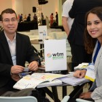 Laís Lima, da WTM, e Ricardo Menezes, da Espinhaço Operadora