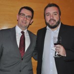 Leandro Cassio, da Avianca, e Bruno Nemenz, da Central Eventos