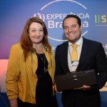 Magda Nassar, da Braztoa e Ricardo Faria, secretario de Turismo de Minas Gerais