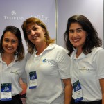 Mariana Novaes, Erica Chaves e Roberta Fernandes, da BHG