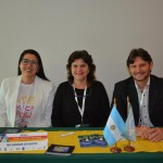 Nayara Santana, Ana Costa, da Emprotur, e Arnaldo Saint-Brisson, secretário de Turismo do RN
