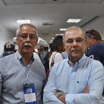 O presidente da TurisAngra, Carlos Henrique, o Peninha com o prefeito de Angra, Fernando Jordão