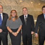 Oreni Braga, da Amazonastur, com Gustavo Martins, Porthos Lima e João Bosco, do Conapra Oreni Braga, da Amazonastur, com Gustavo Martins, Porthos Lima e João Bosco, do Conapra