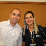 Paula Sperle e Rodrigo Haddad, da MSC Paula Sperle e Rodrigo Haddad, da MSC