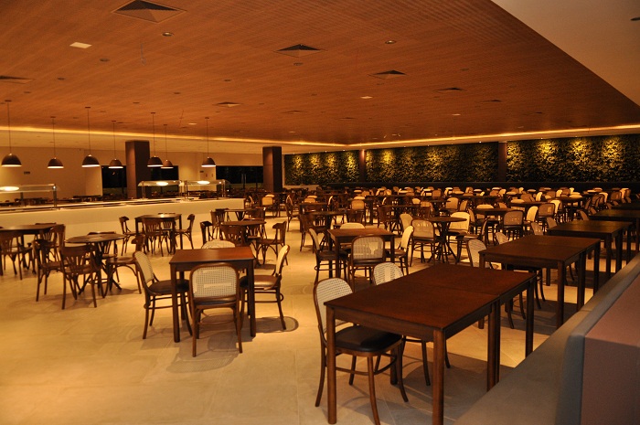 Tauá Atibaia abre restaurante para 1,2 mil pessoas Juntos, os três restaurantes do Tauá Atibaia, América, Pedra Bela e Pedra Grande, podem acomodar mais de duas mil pessoas ao mesmo tempo (Foto: Divulgação)