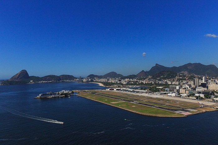 Azul deve ser a única na Ponte Aérea durante obras no Santos Dumont 1 Aeroporto Santos Dumont, no Rio de Janeiro