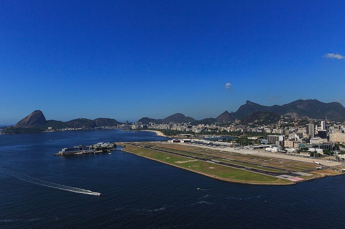 Aeroporto Santos Dumont, no Rio de Janeiro