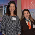 Tathiana Leal e Helen Demuro, do Miami CVB