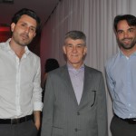 Vinícius Santolia, da BTM, Lázaro Resende, da Belvitur, e Eduardo Vasconcellos, da BTM