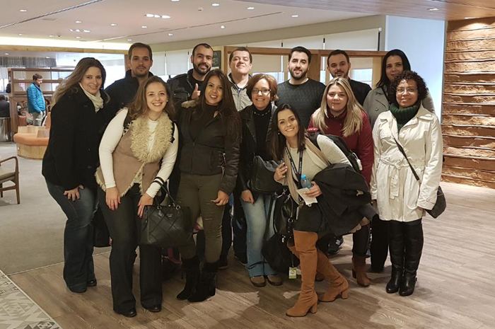 LTS embarca vencedores da campanha Famtrip Santiago famtrip
