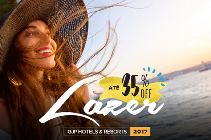 GJP dá 35% de desconto em diárias até o fim de outubro 1 A promoção visa atrair mais clientes durante a baixa temporada