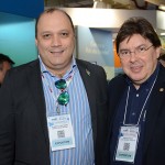 Alberto Cestrone, do Infinity Blue, e Sérgio Souza, do Casa Grande Hotel