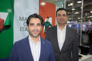 Benedetto Poiani, VP das Américas, e Carlos Antunes, diretor da Alitalia para o Brasil