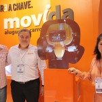 Charles Sperandio, CMO da Movida, com João Rodrigues e Gloria Lara, da video Engenharia