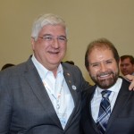 David Barioni, presidente da SPTuris, e Guilherme Paulus, da GJP