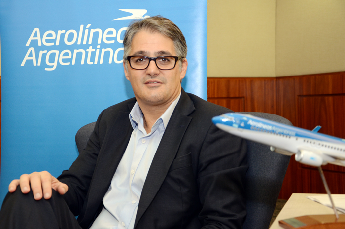 Aerolíneas Argentinas deseja novo voo no Nordeste 1 Diego Garcia, CEO da Aerolíneas Argentinas