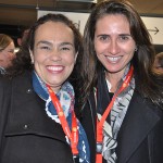 Fernanda Maldonado, do Turismo da Suíça, e Ilana Finkelstein, da Mercatur