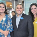 Gabriela Delai, Luiz Araújo, e Paula Mena Barreto, da Disney
