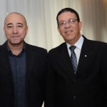 Guilherme Costa, da Conceito Viagens, e Newton Santos, da MSC Cruzeiros Guilherme Costa, da Conceito Viagens, e Newton Santos, da MSC Cruzeiros