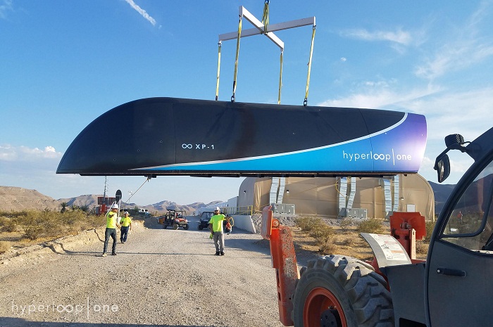 Trem futurístico fará rota Miami - Orlando em 25 minutos; veja 1 O Hyperloop One promete alcançar velocidades semelhantes a aeronaves comerciais (Foto: Divulgação)