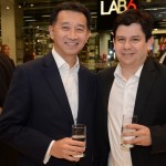 Jeffrey Goh, CEO da Star Alliance, e Andres Vanegas, da Avianca Brasil